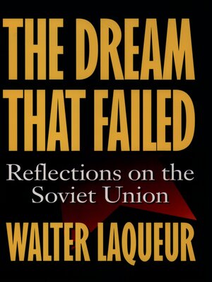 cover image of The Dream that Failed